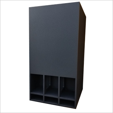 Devastator MkII 21-inch Ported Horn Home Theater Finished Subs (Powered and Passive models, 19Hz tuning) FREE SHIPPING!!!