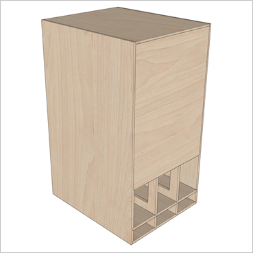 Devastator MkII 21-Inch Ported Horn Home Theater Edition (19Hz Tuning) - Single Flat Pack