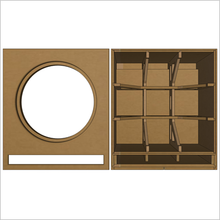 21-Inch Cube, Roundover Series, Flat Pack (Single Unit)