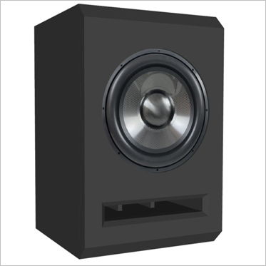 18 Ported, Evolution Series, Finished Subwoofer, Flat Shipping
