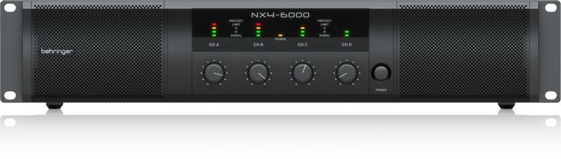 Behringer NX4-6000 Amplifier – GSG Audio Design Behringer NX4-6000 Amplifier – GSG Audio Design