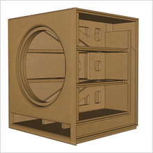 18-Inch MartyCube, Roundover Series, Flat Pack (Single Unit) Shipping Included