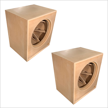 21-Inch Cube, Roundover Series, Flat Packs (2-PACK)
