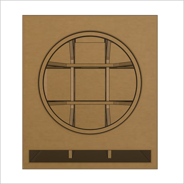 Cube 21 top inch frame