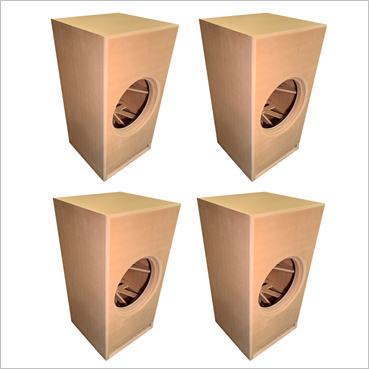 18-Inch Full Marty, Roundover Series, Flat Packs (4-PACK)